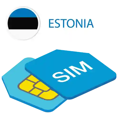 فروش سیم کارت بین المللی فیزیکی استونی فعال در ایران